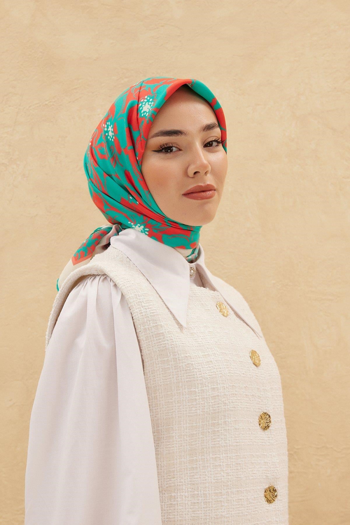 Silk Home Organik Pamuk İpek Eşarp 79008-07