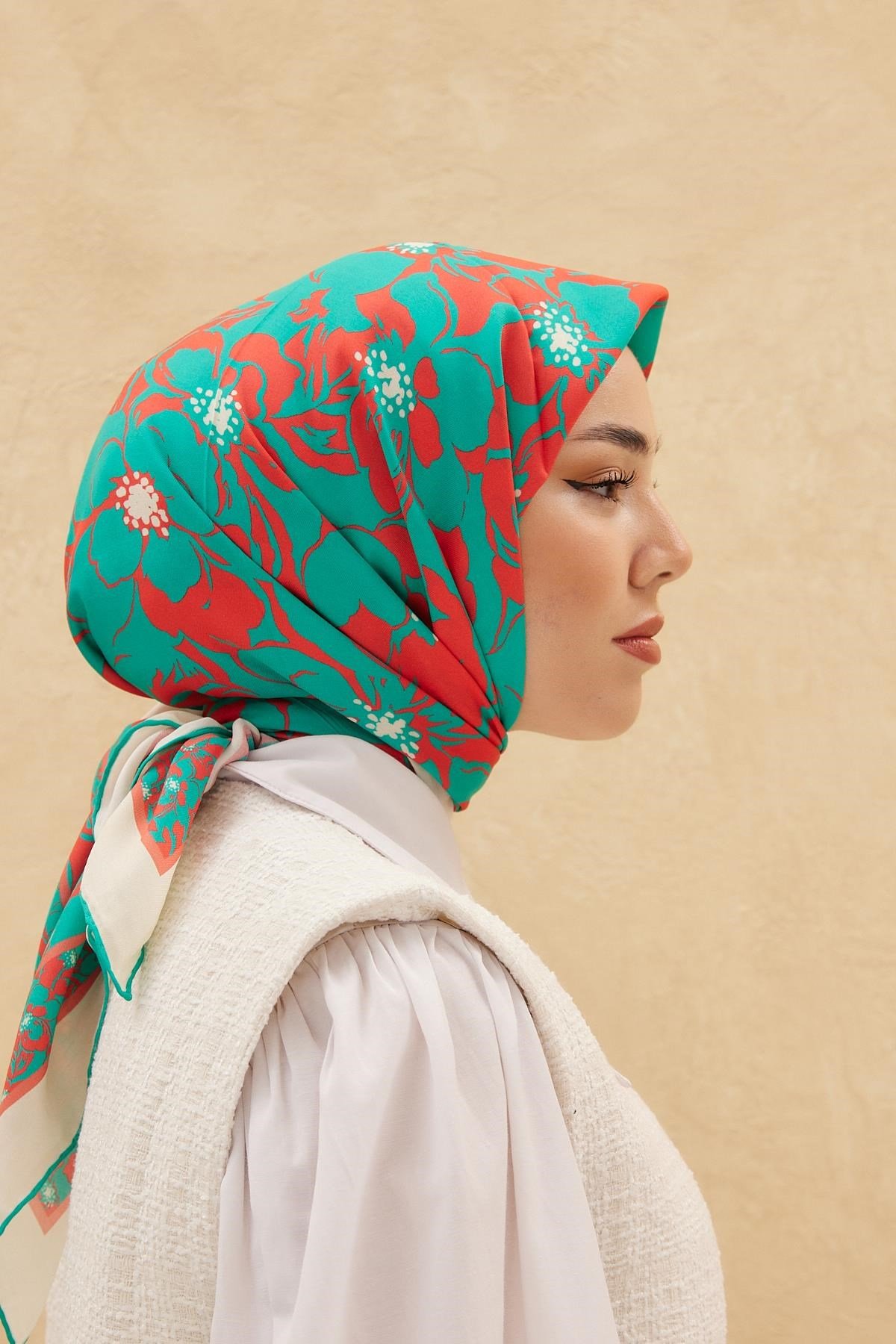 Silk Home Organik Pamuk İpek Eşarp 79008-07