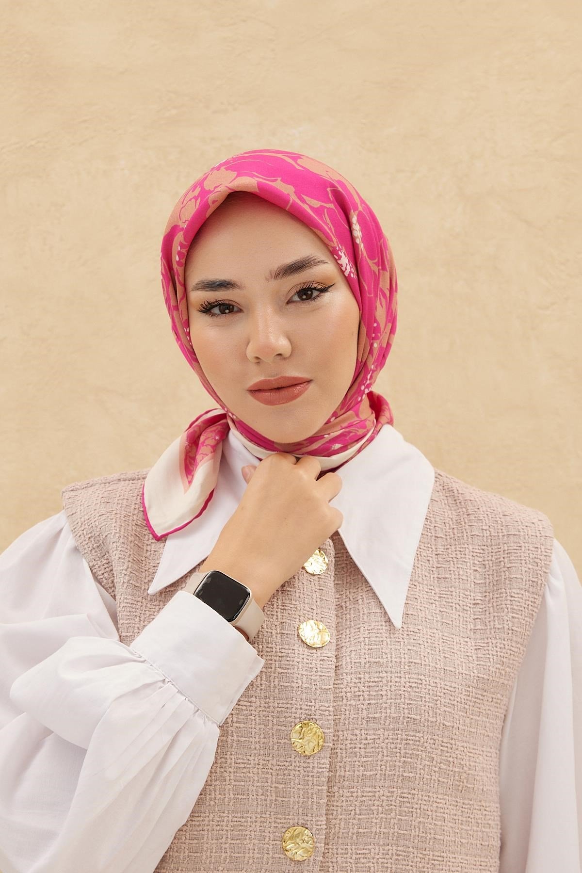Silk Home Organik Pamuk İpek Eşarp 79008-03