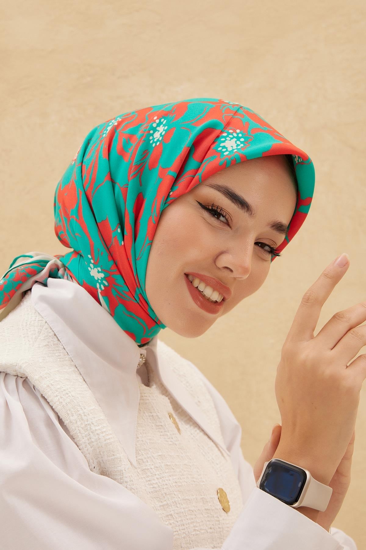 Silk Home Organik Pamuk İpek Eşarp 79008-07