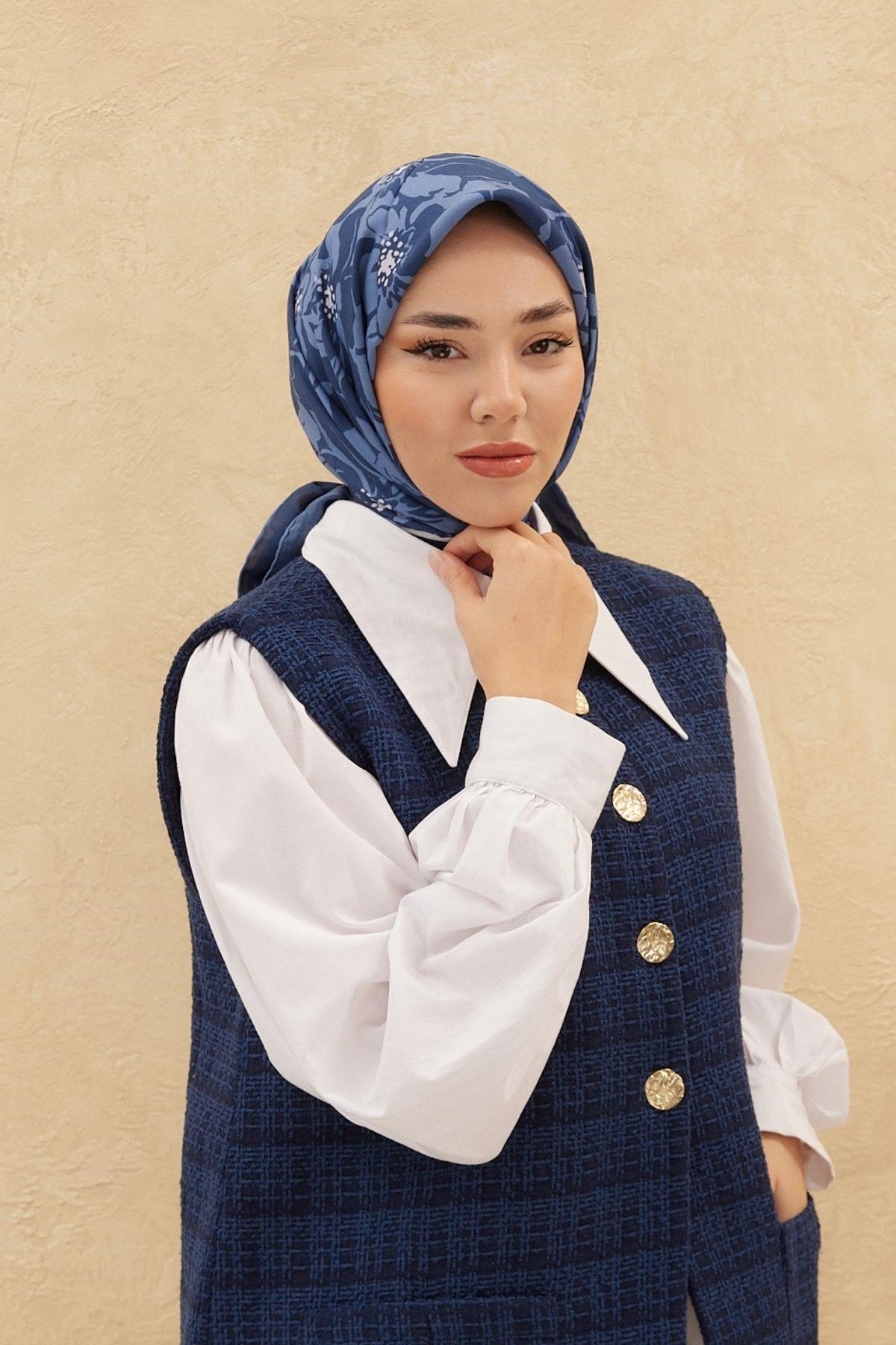 Silk Home Organik Pamuk İpek Eşarp 79008-02