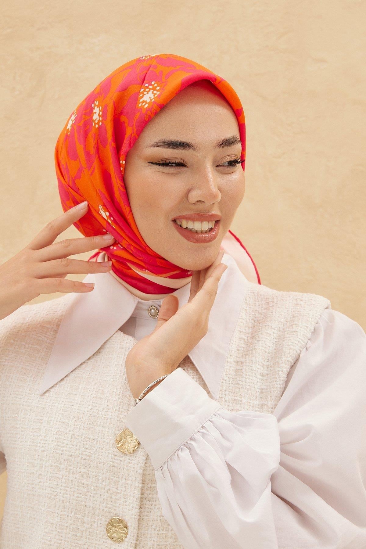Silk Home Organik Pamuk İpek Eşarp 79008-04
