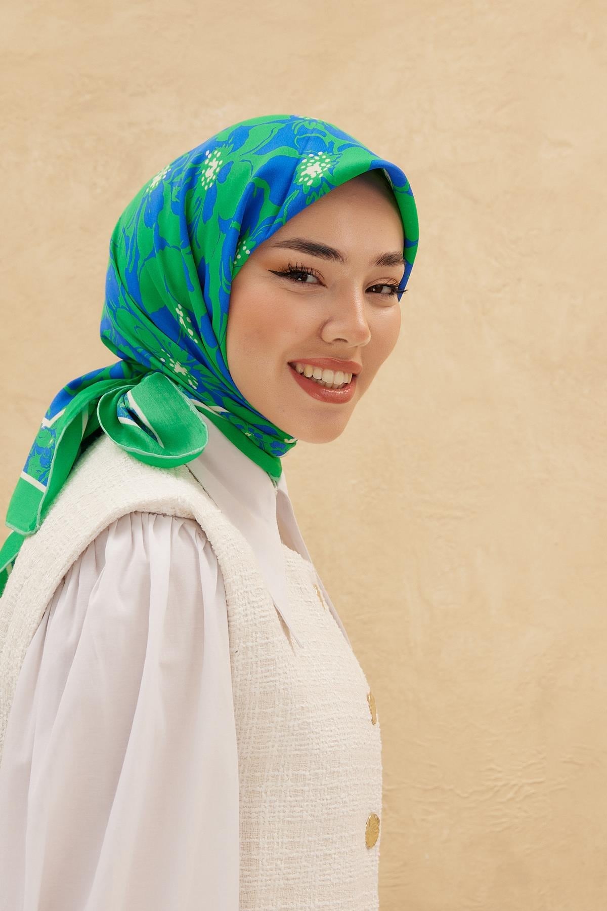 Silk Home Organik Pamuk İpek Eşarp 79008-12
