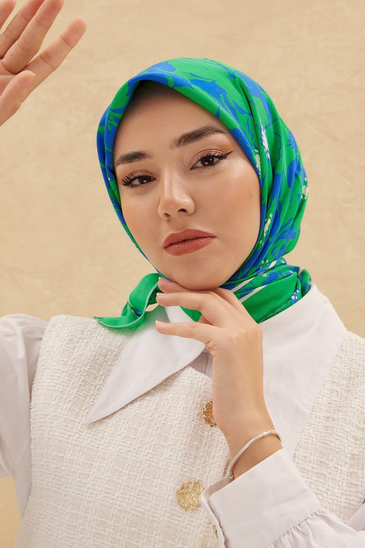 Silk Home Organik Pamuk İpek Eşarp 79008-12