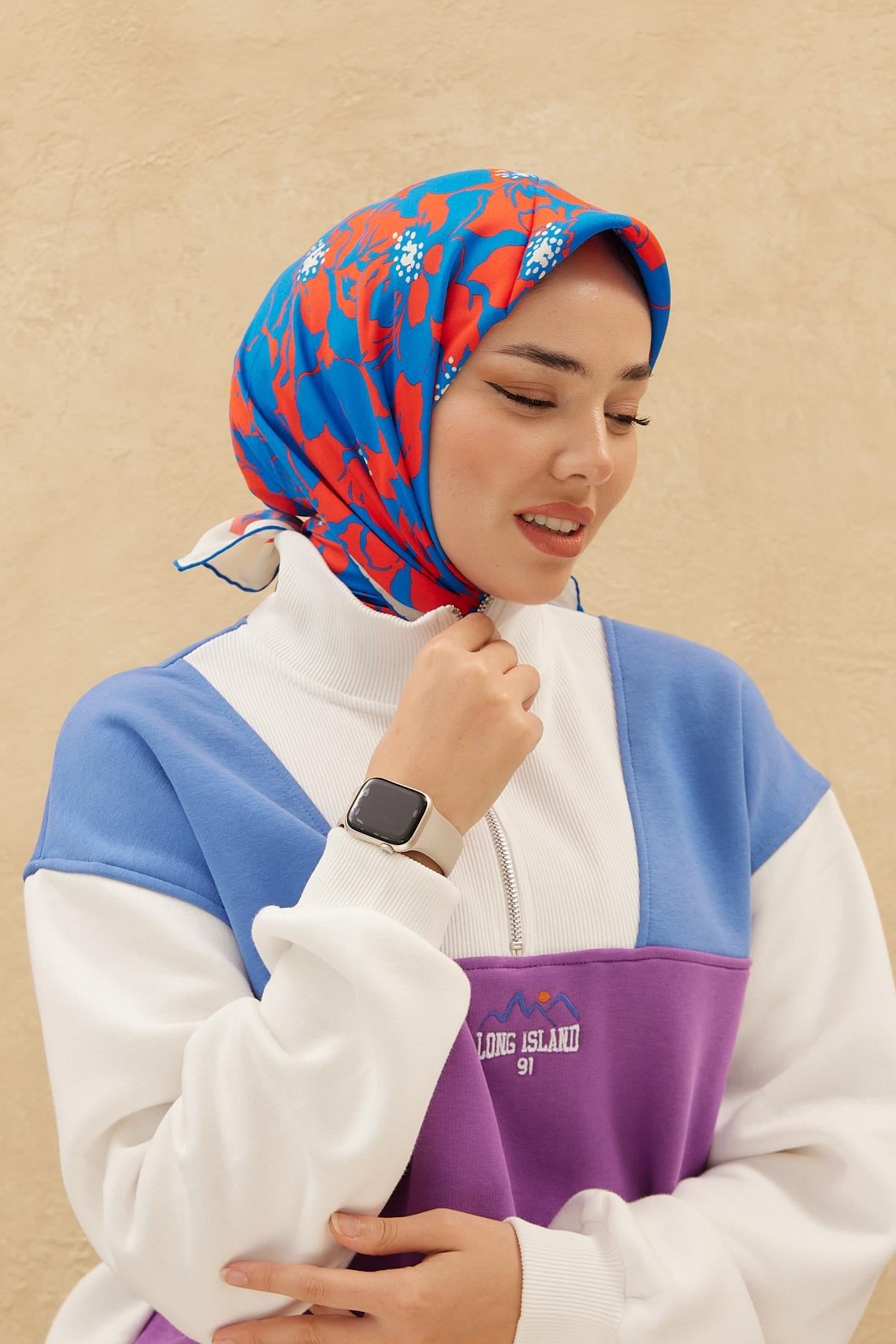 Silk Home Organik Pamuk İpek Eşarp 79008-08