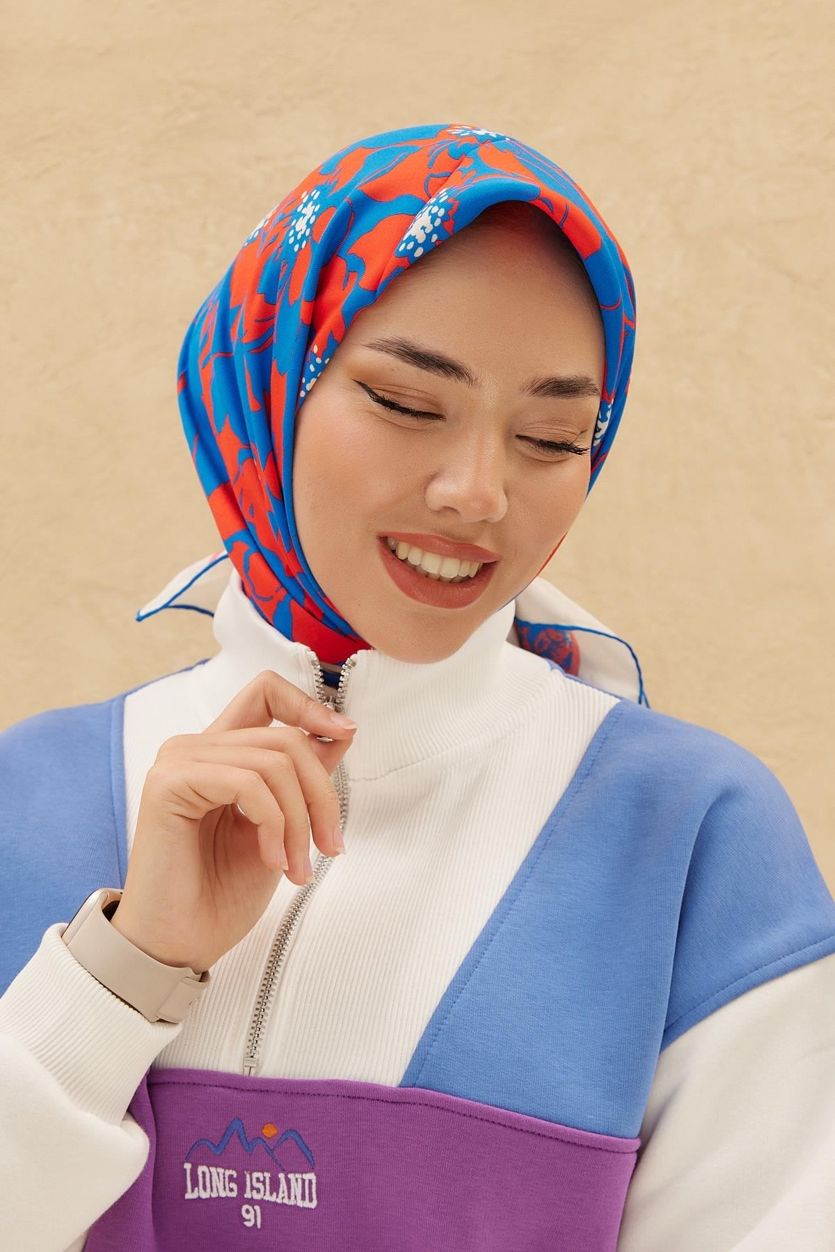Silk Home Organik Pamuk İpek Eşarp 79008-08