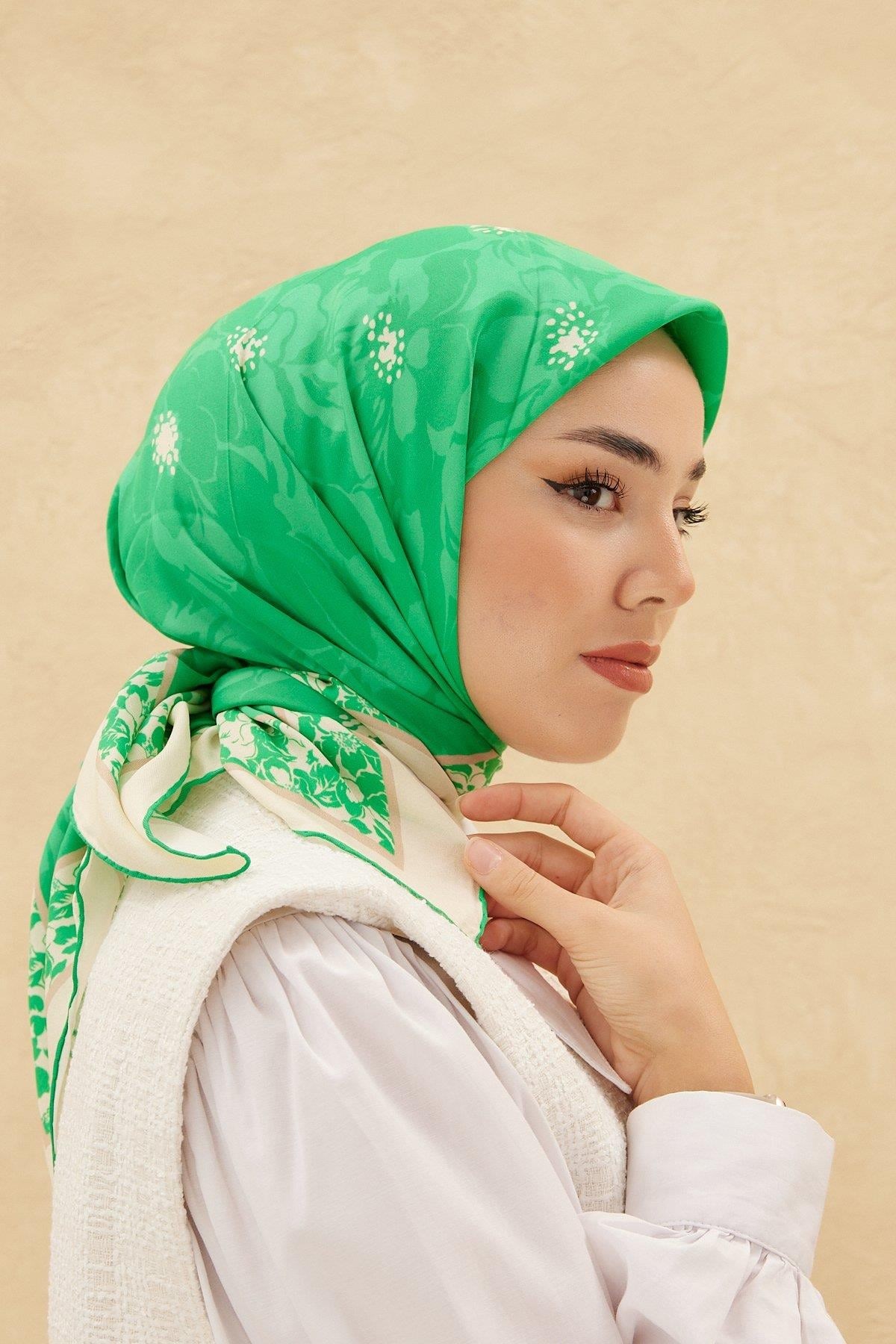Silk Home Organik Pamuk İpek Eşarp 79008-11
