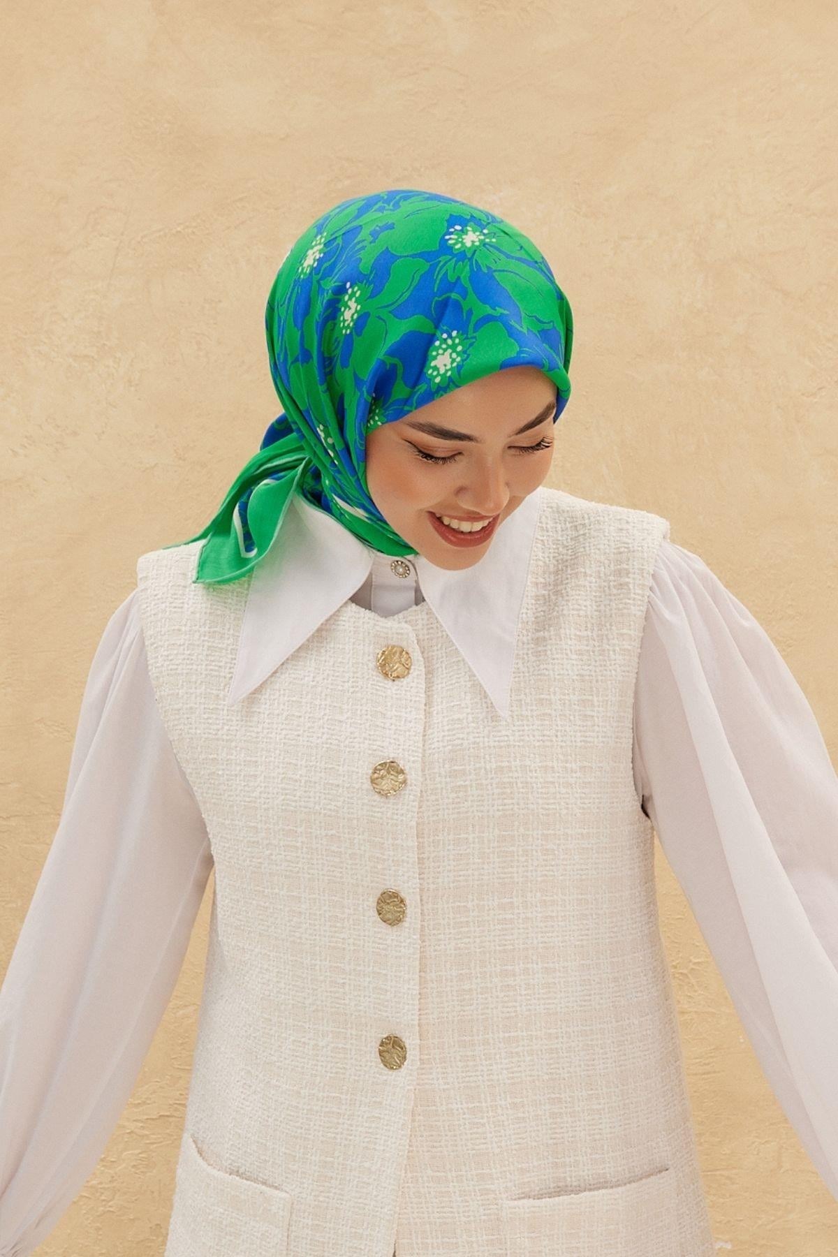 Silk Home Organik Pamuk İpek Eşarp 79008-12