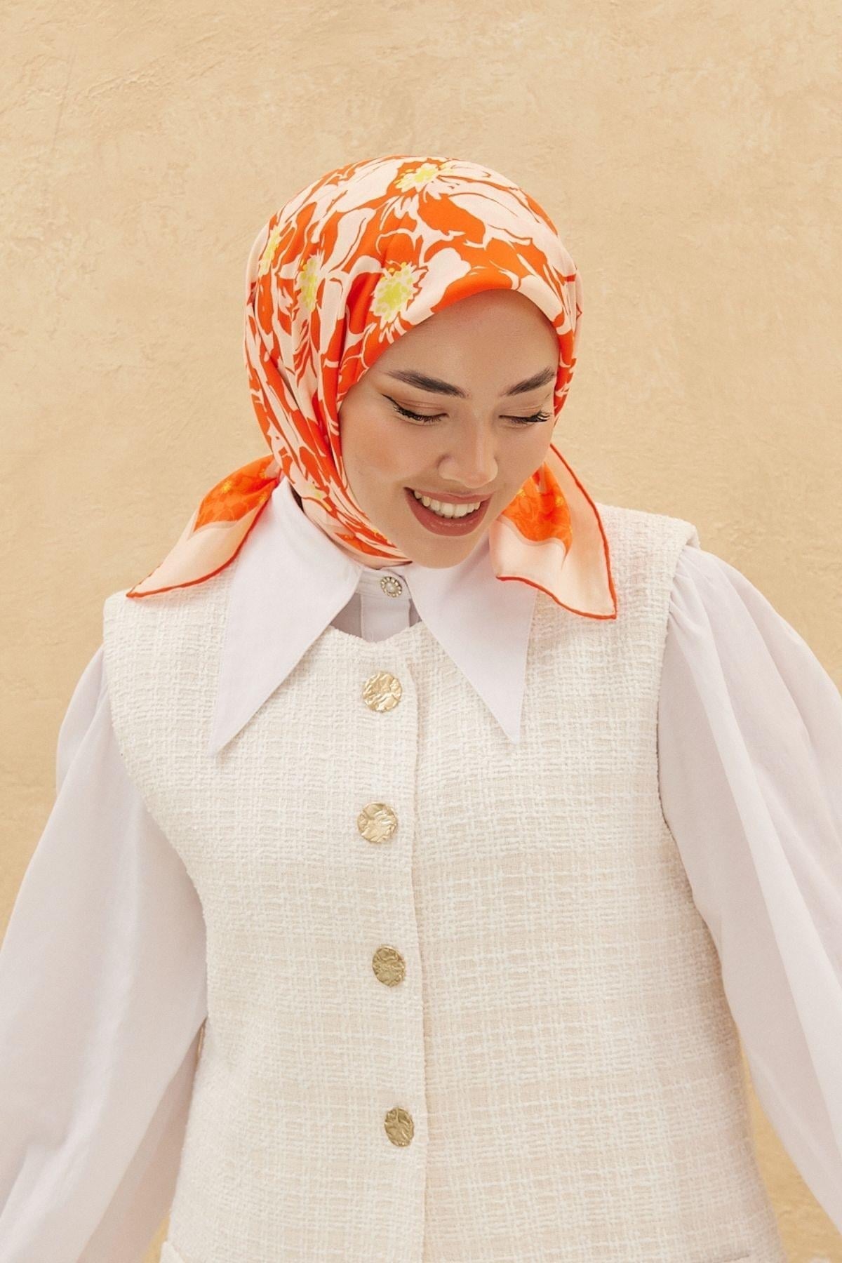 Silk Home Organik Pamuk İpek Eşarp 79008-05