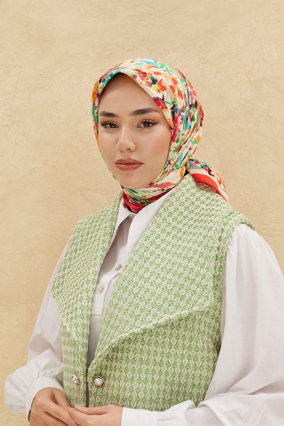 Silk Home Organik Pamuk İpek Eşarp 79009-21