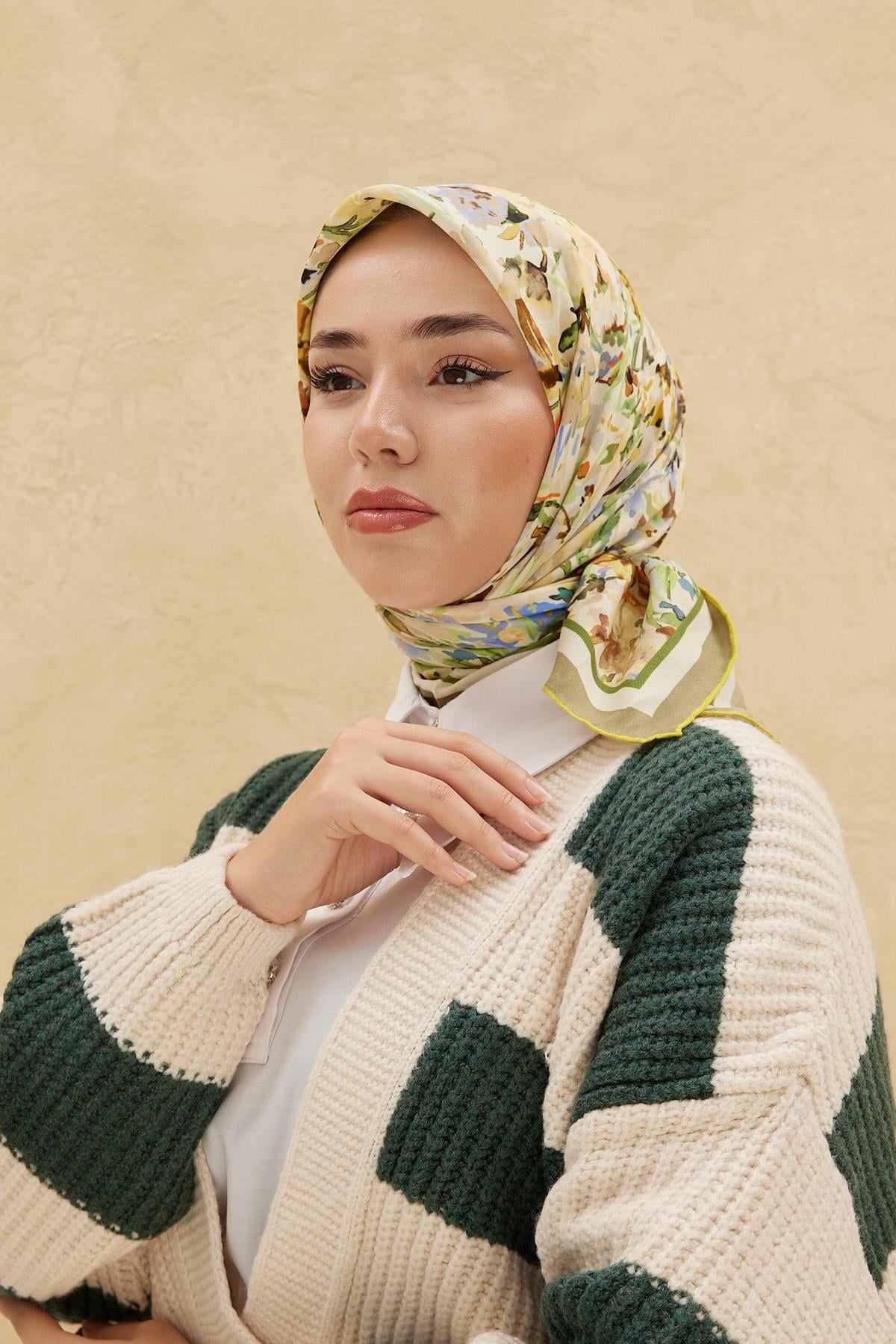 Silk Home Organik Pamuk İpek Eşarp 79009-15