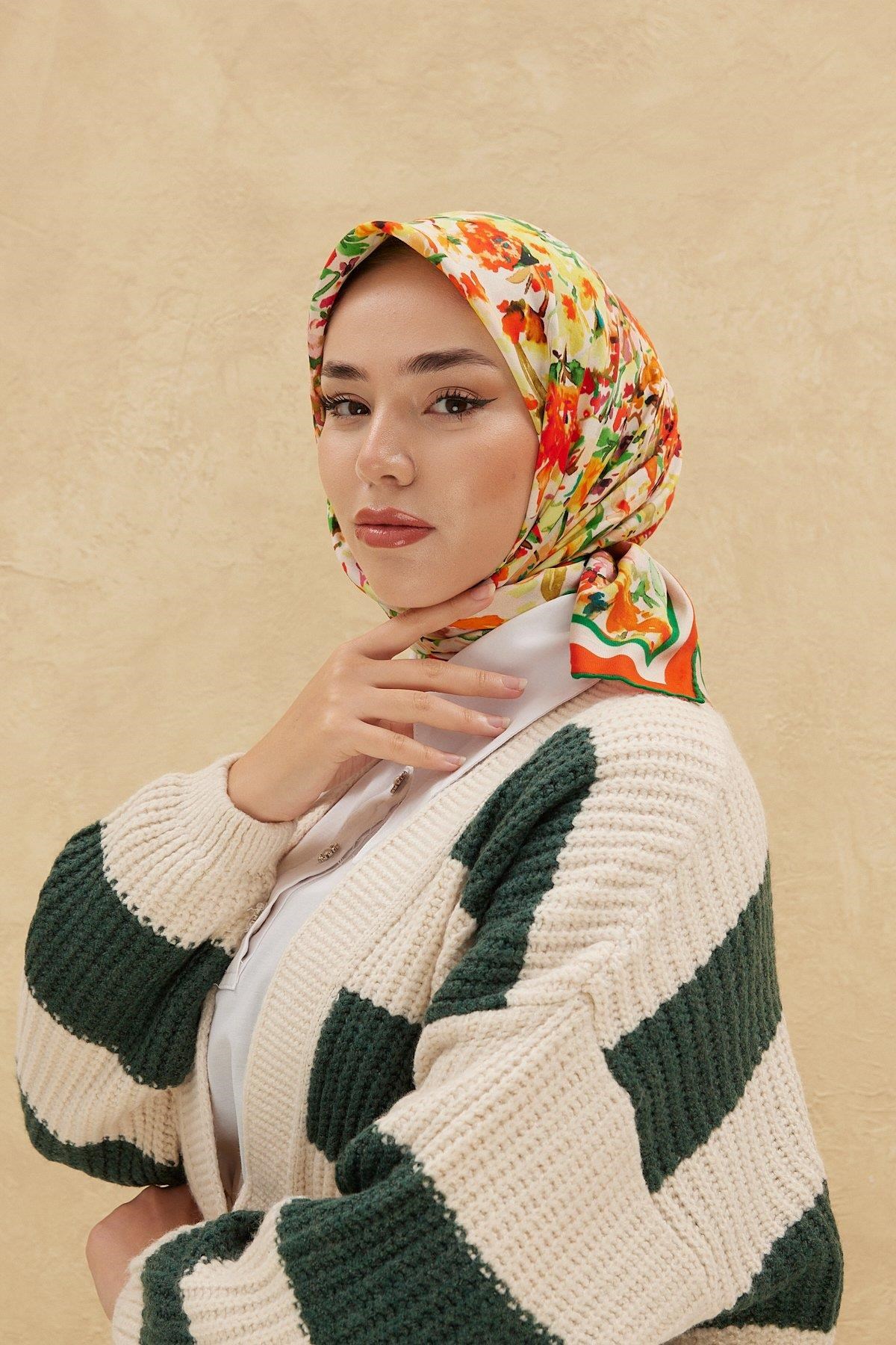 Silk Home Organik Pamuk İpek Eşarp 79009-20
