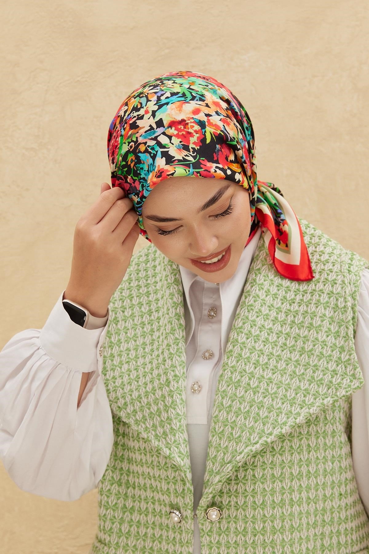 Silk Home Organik Pamuk İpek Eşarp 79009-22