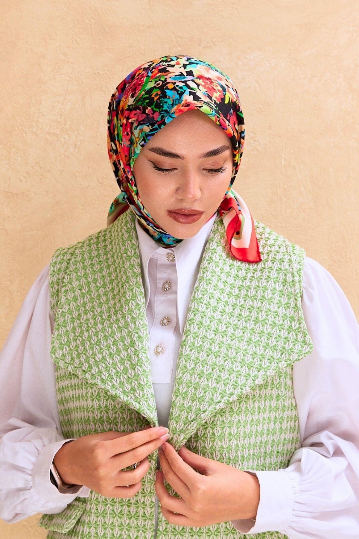 Silk Home Organik Pamuk İpek Eşarp 79009-22