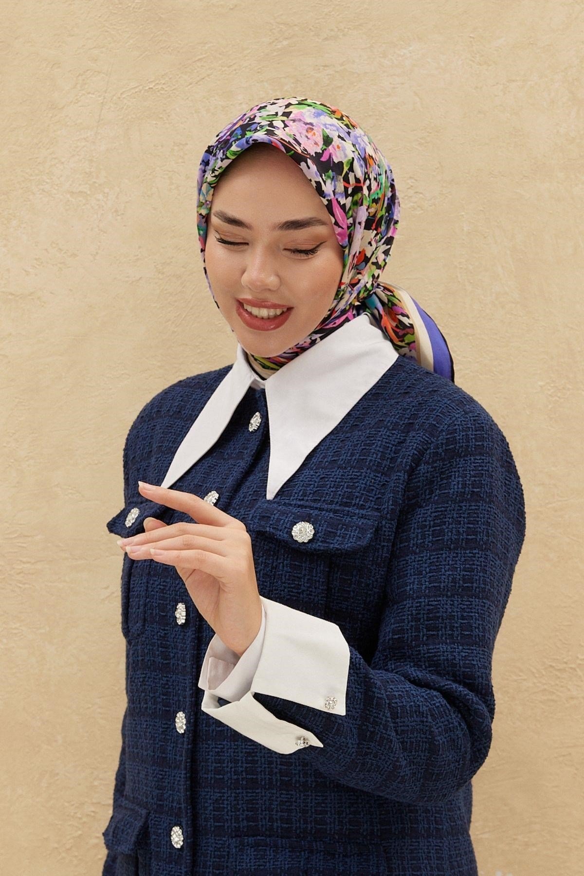 Silk Home Organik Pamuk İpek Eşarp 79009-06