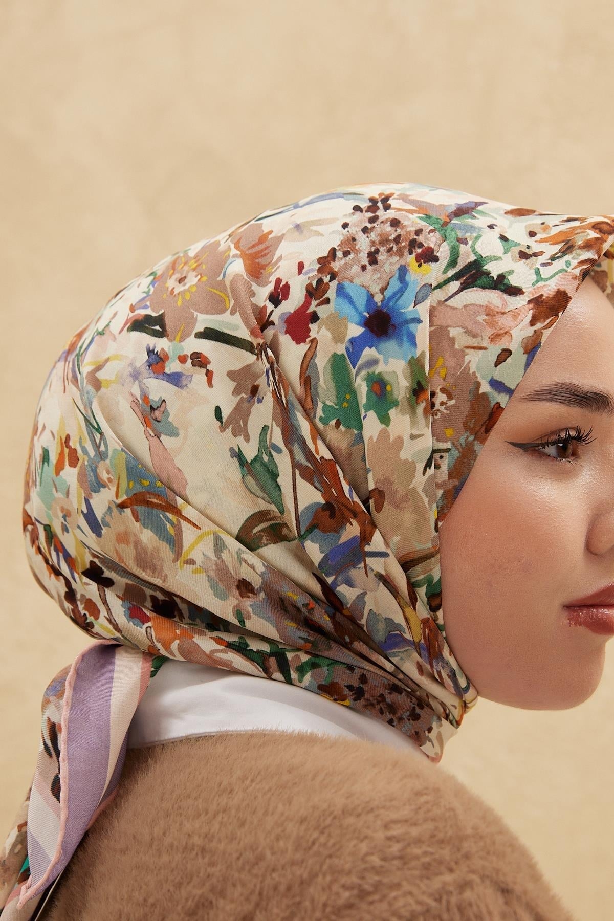 Silk Home Organik Pamuk İpek Eşarp 79009-03