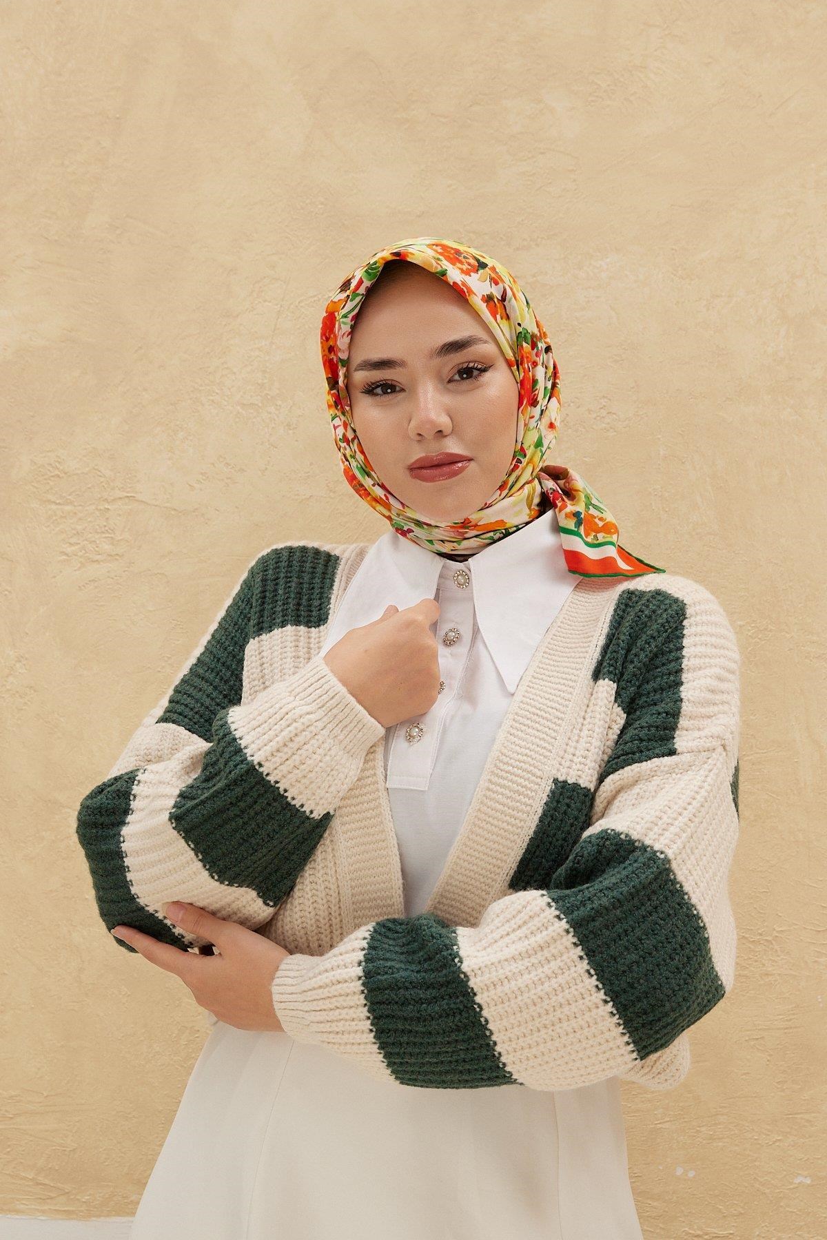 Silk Home Organik Pamuk İpek Eşarp 79009-20