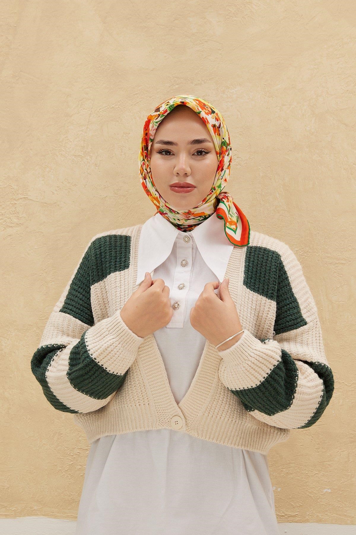 Silk Home Organik Pamuk İpek Eşarp 79009-20