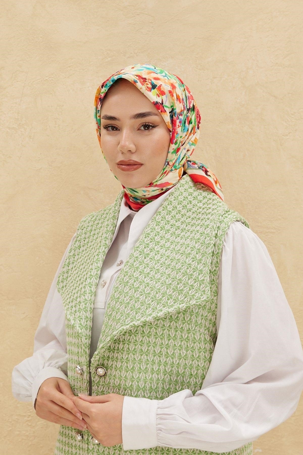 Silk Home Organik Pamuk İpek Eşarp 79009-21