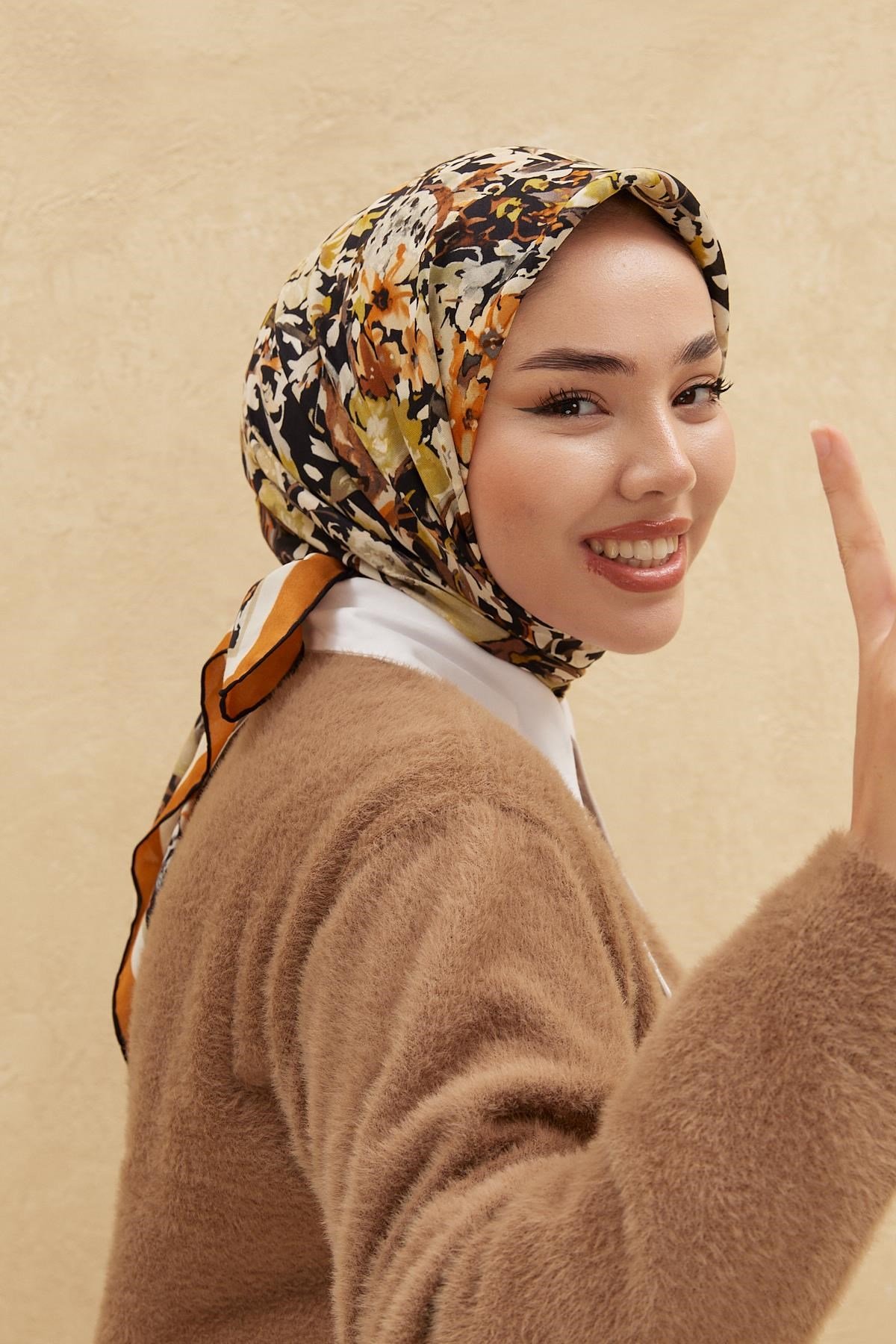 Silk Home Organik Pamuk İpek Eşarp 79009-18