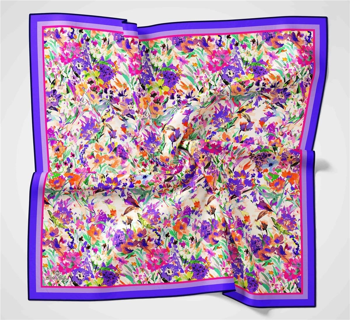 Silk Home Organik Pamuk İpek Eşarp 79009-10