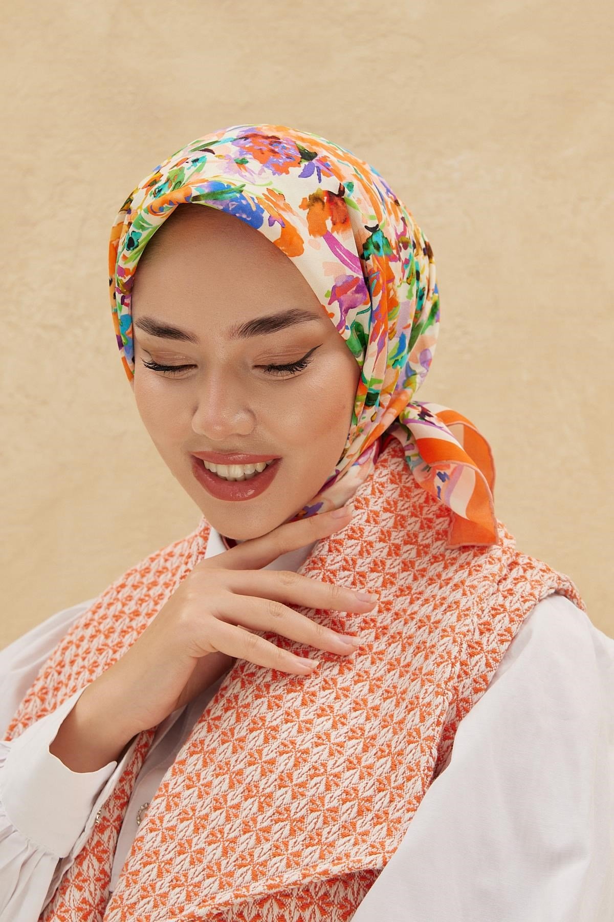 Silk Home Organik Pamuk İpek Eşarp 79009-19