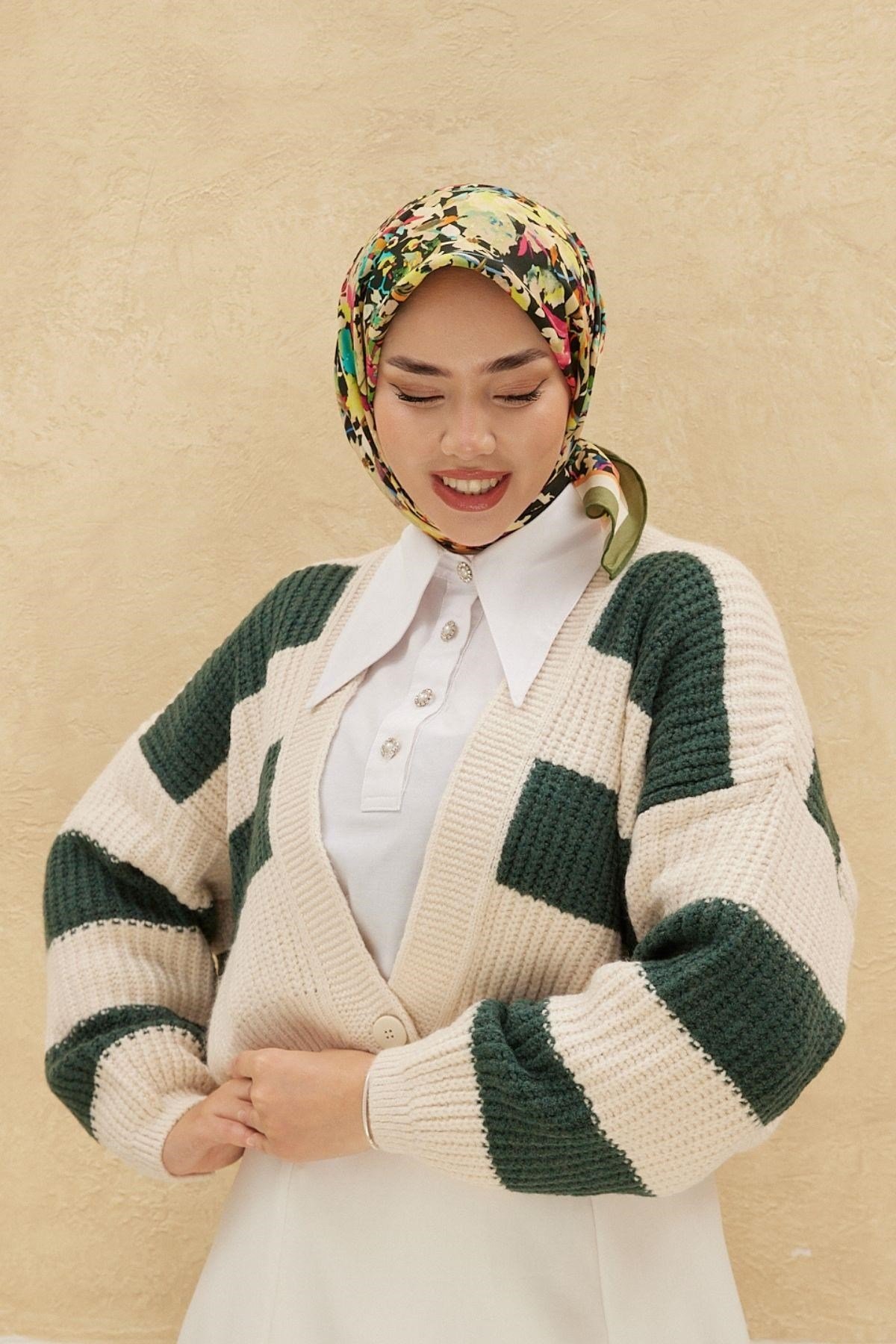 Silk Home Organik Pamuk İpek Eşarp 79009-14