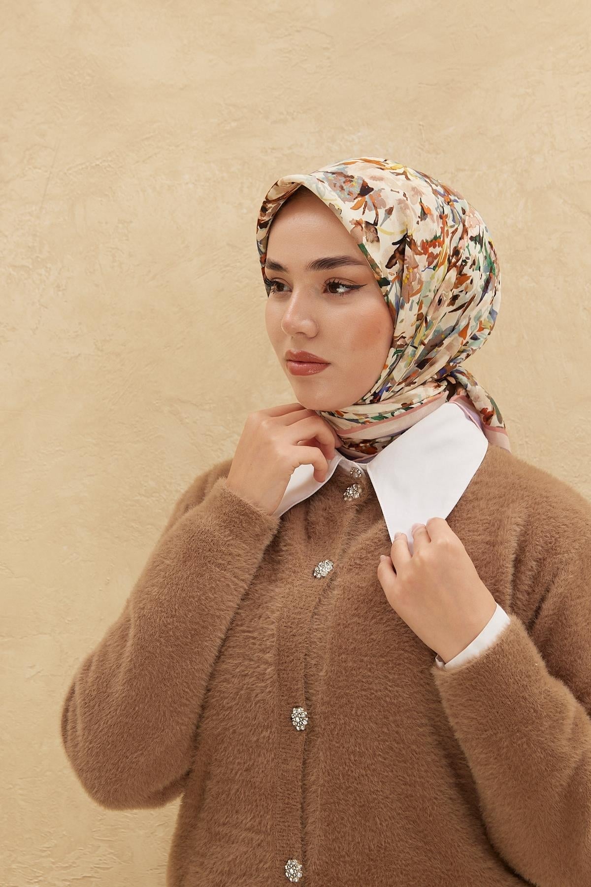 Silk Home Organik Pamuk İpek Eşarp 79009-03