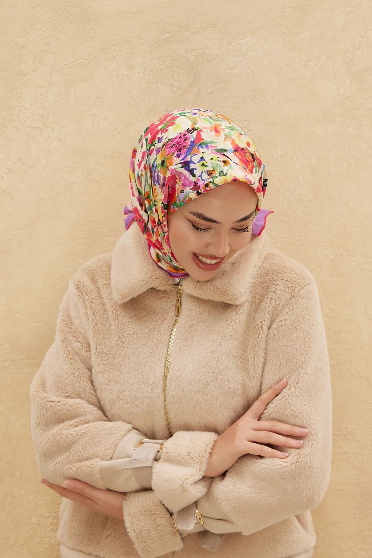 Silk Home Organik Pamuk İpek Eşarp 79009-04