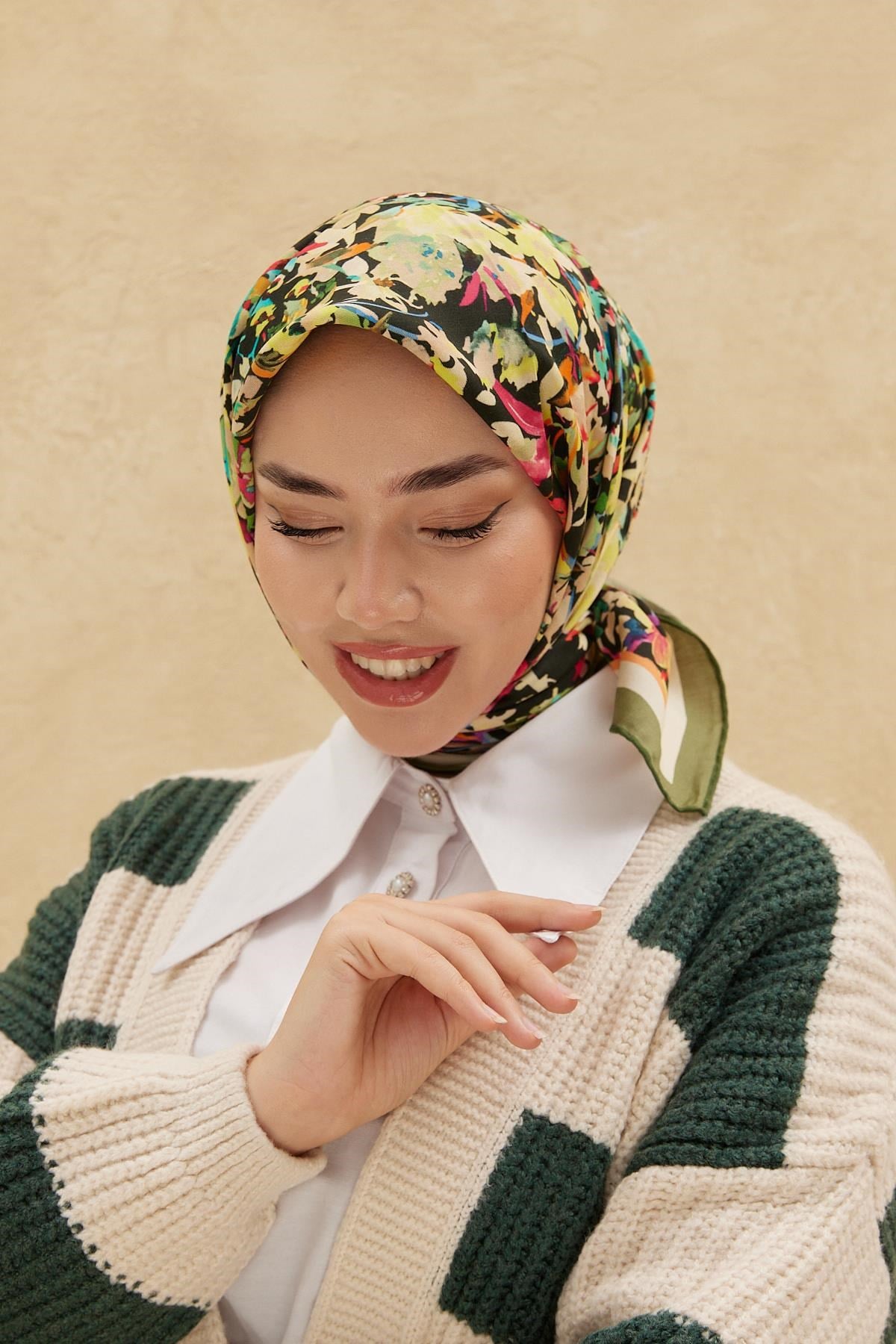 Silk Home Organik Pamuk İpek Eşarp 79009-14