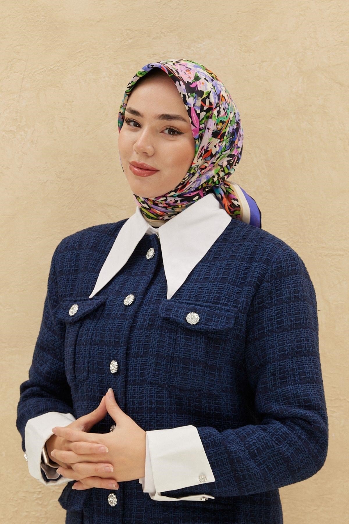 Silk Home Organik Pamuk İpek Eşarp 79009-06