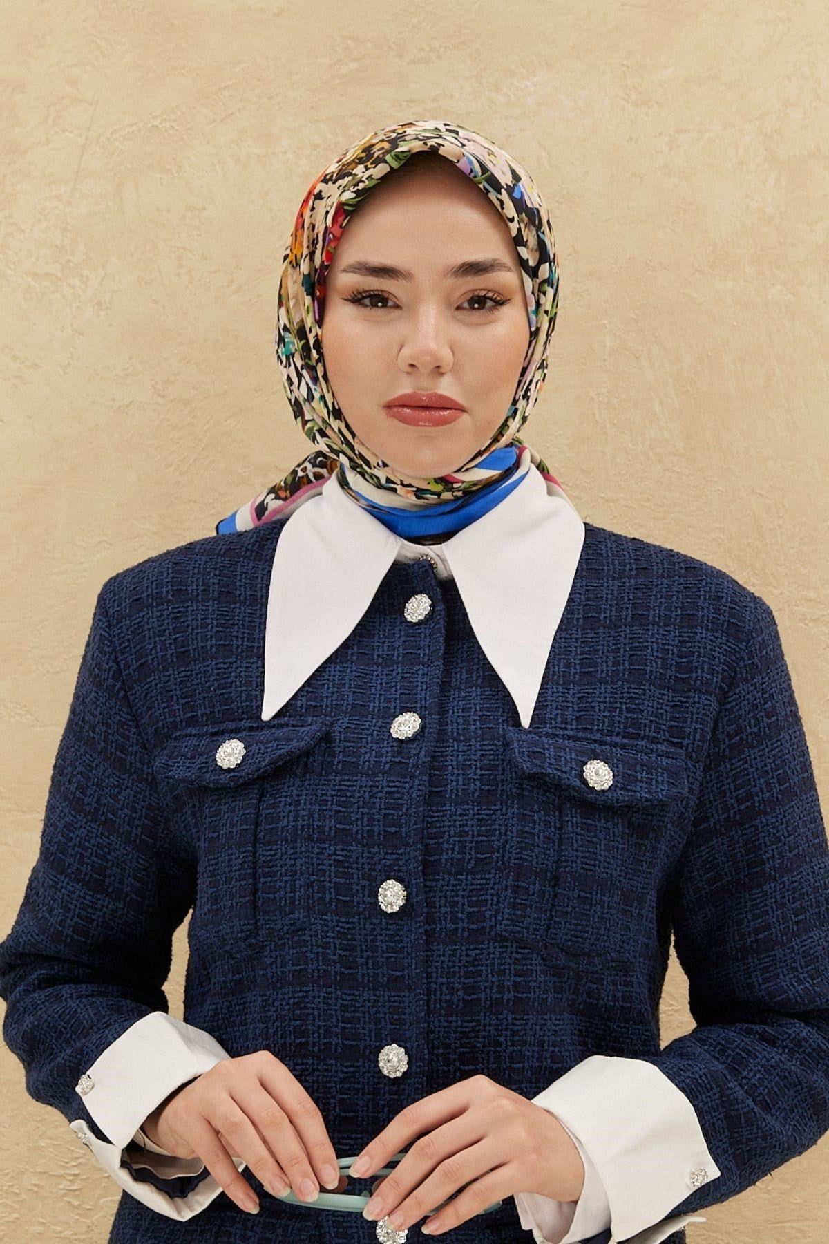 Silk Home Organik Pamuk İpek Eşarp 79009-11