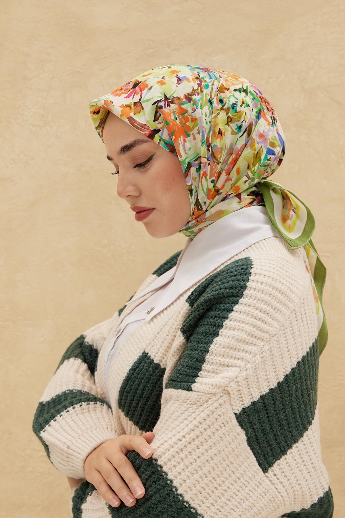 Silk Home Organik Pamuk İpek Eşarp 79009-13
