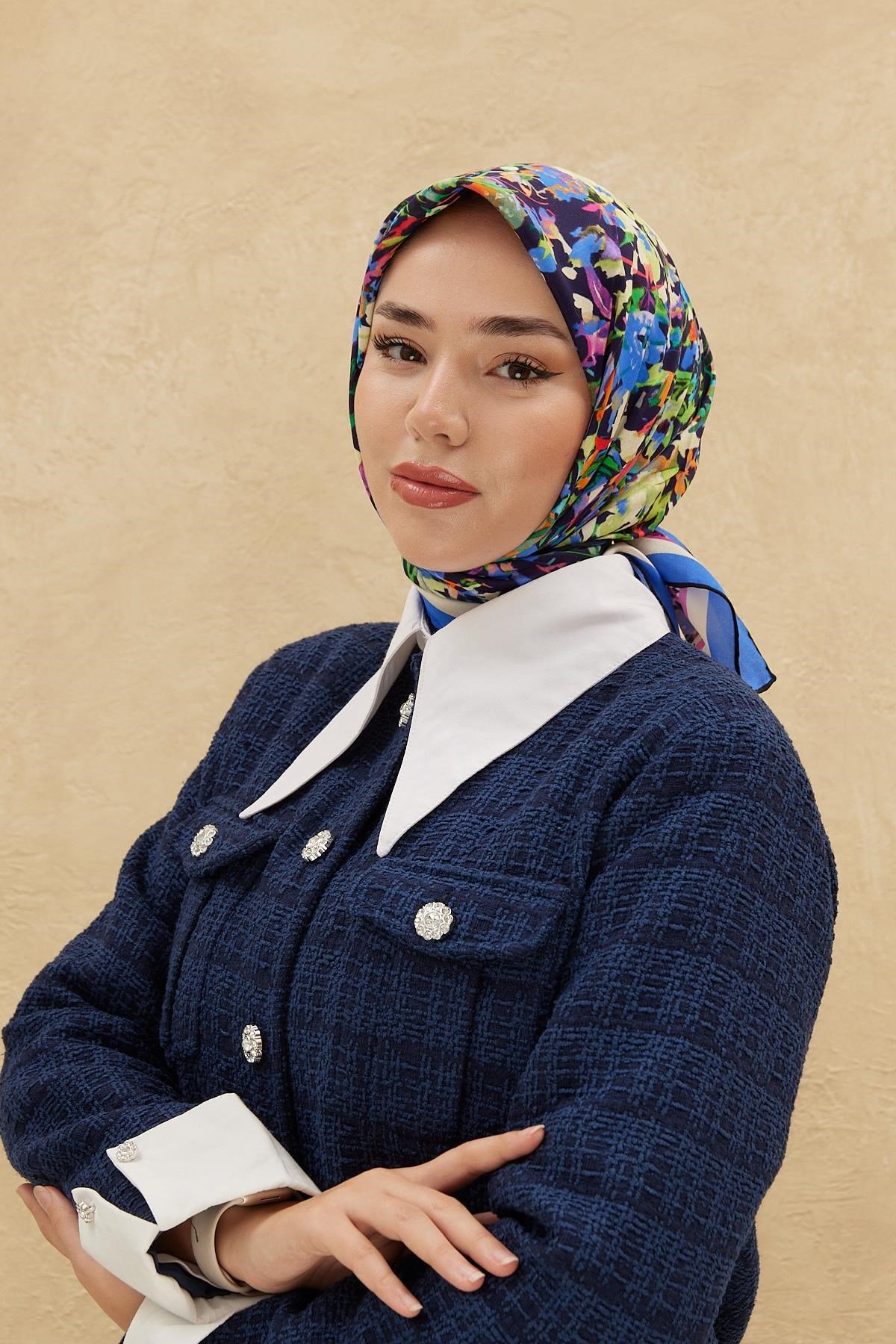Silk Home Organik Pamuk İpek Eşarp 79009-12