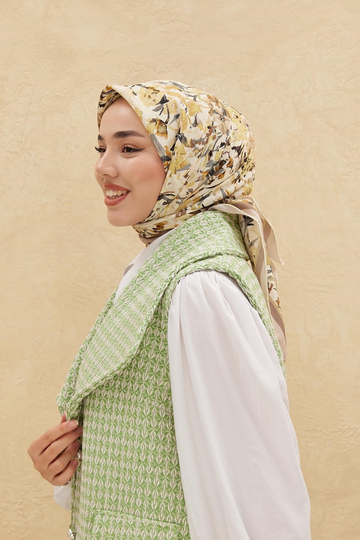 Silk Home Organik Pamuk İpek Eşarp 79009-17