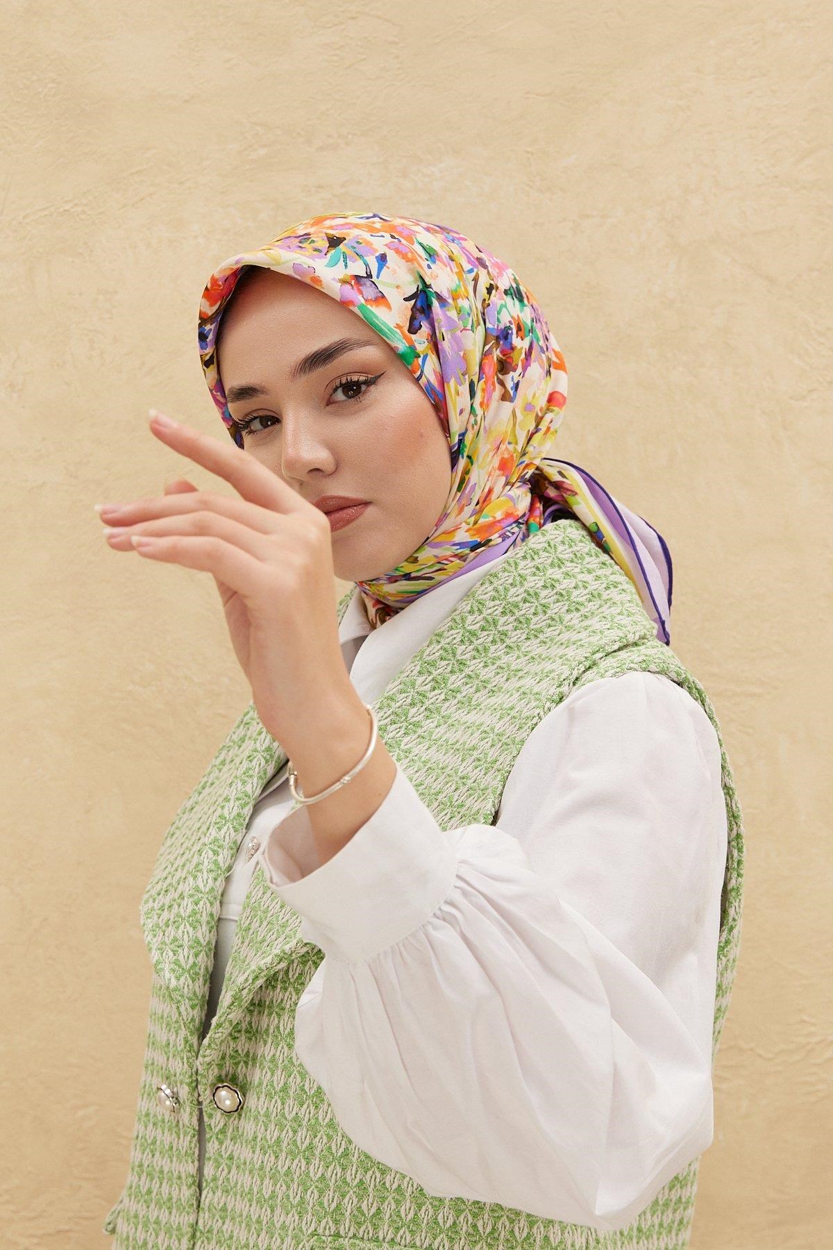 Silk Home Organik Pamuk İpek Eşarp 79009-05