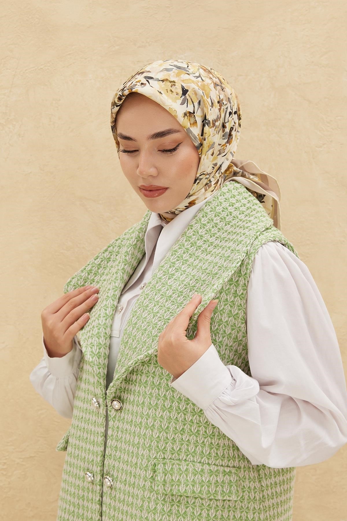 Silk Home Organik Pamuk İpek Eşarp 79009-17