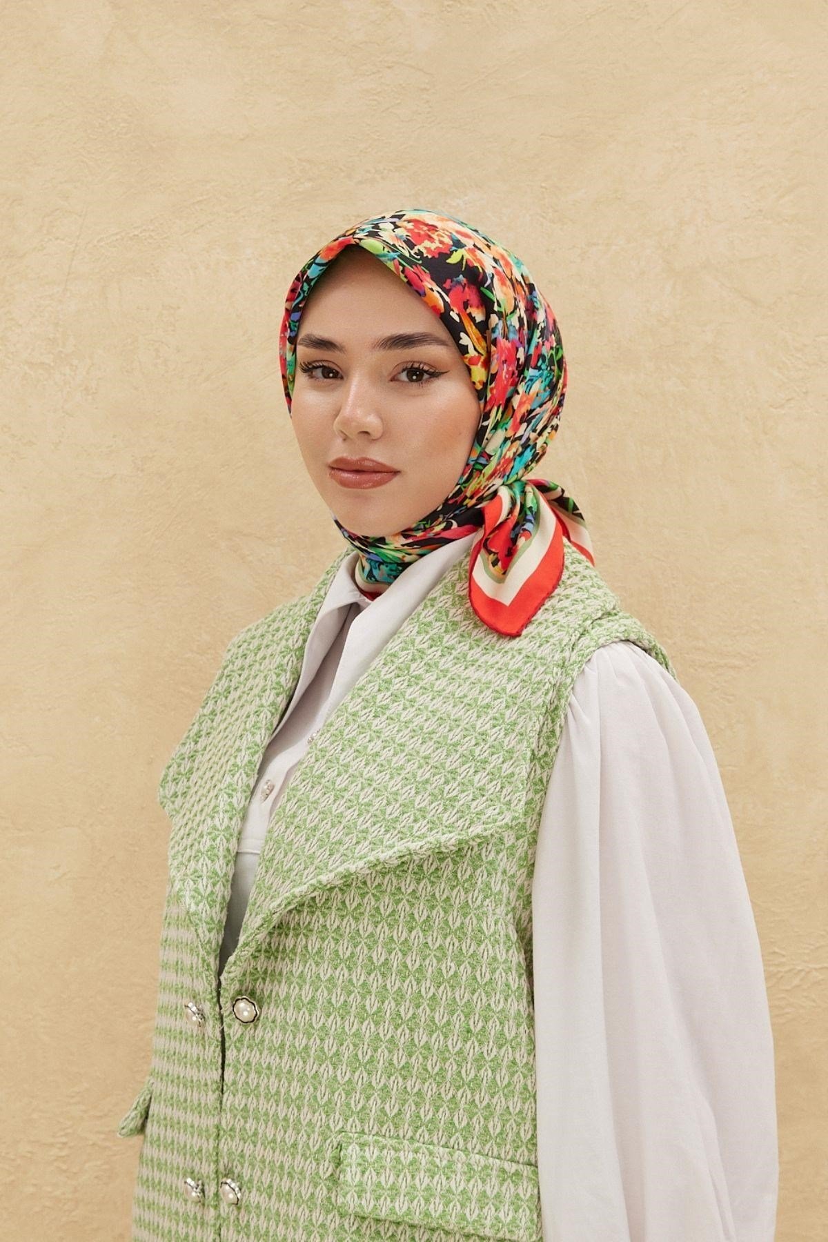 Silk Home Organik Pamuk İpek Eşarp 79009-22
