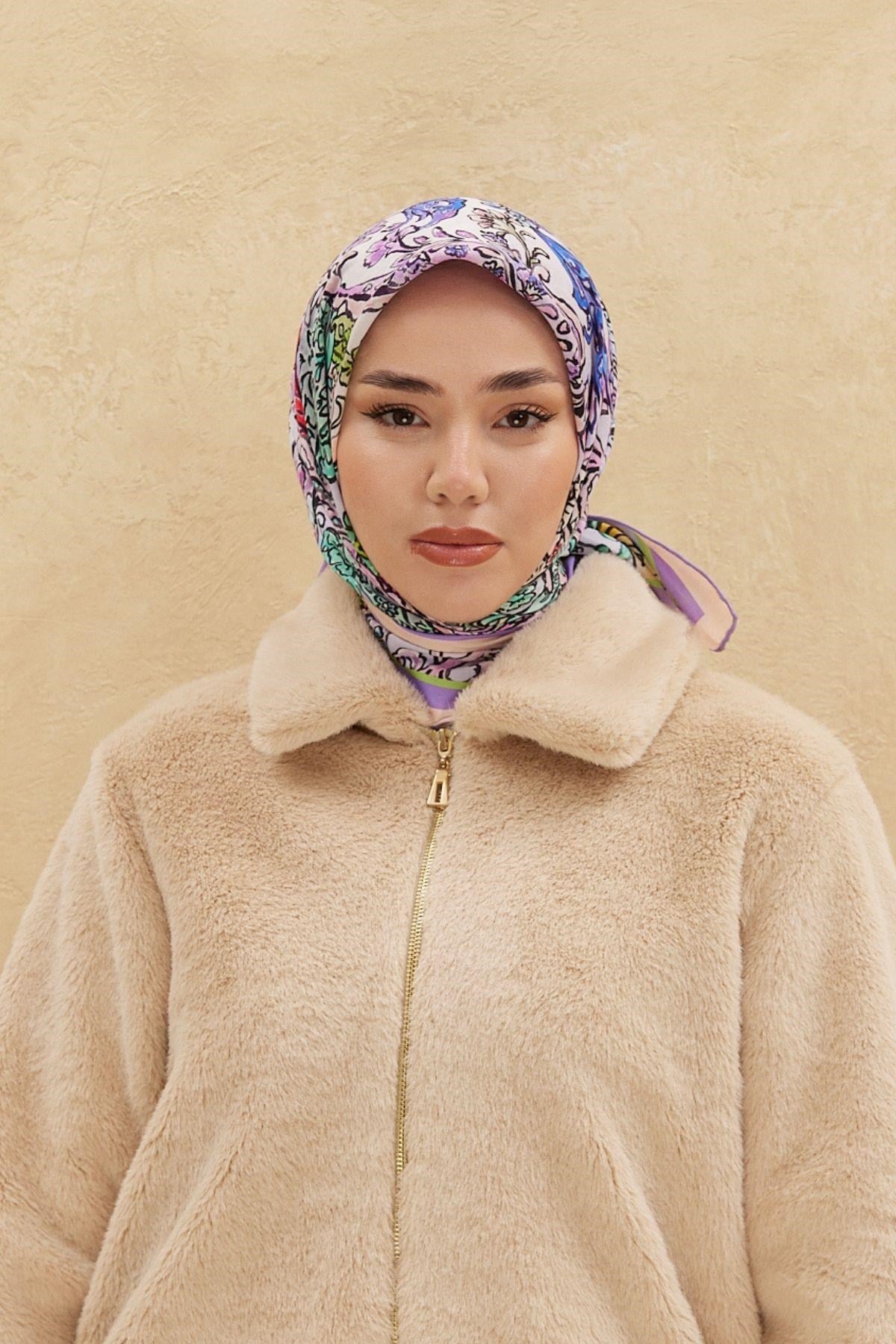 Silk Home Organik Pamuk İpek Eşarp 79010-07