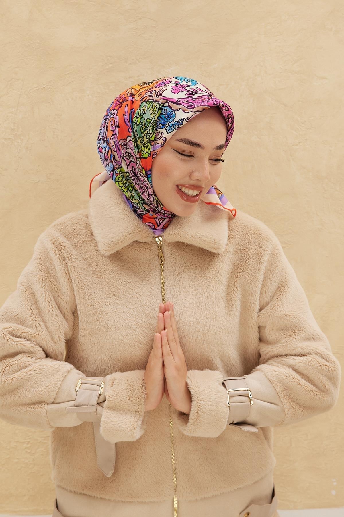 Silk Home Organik Pamuk İpek Eşarp 79010-08