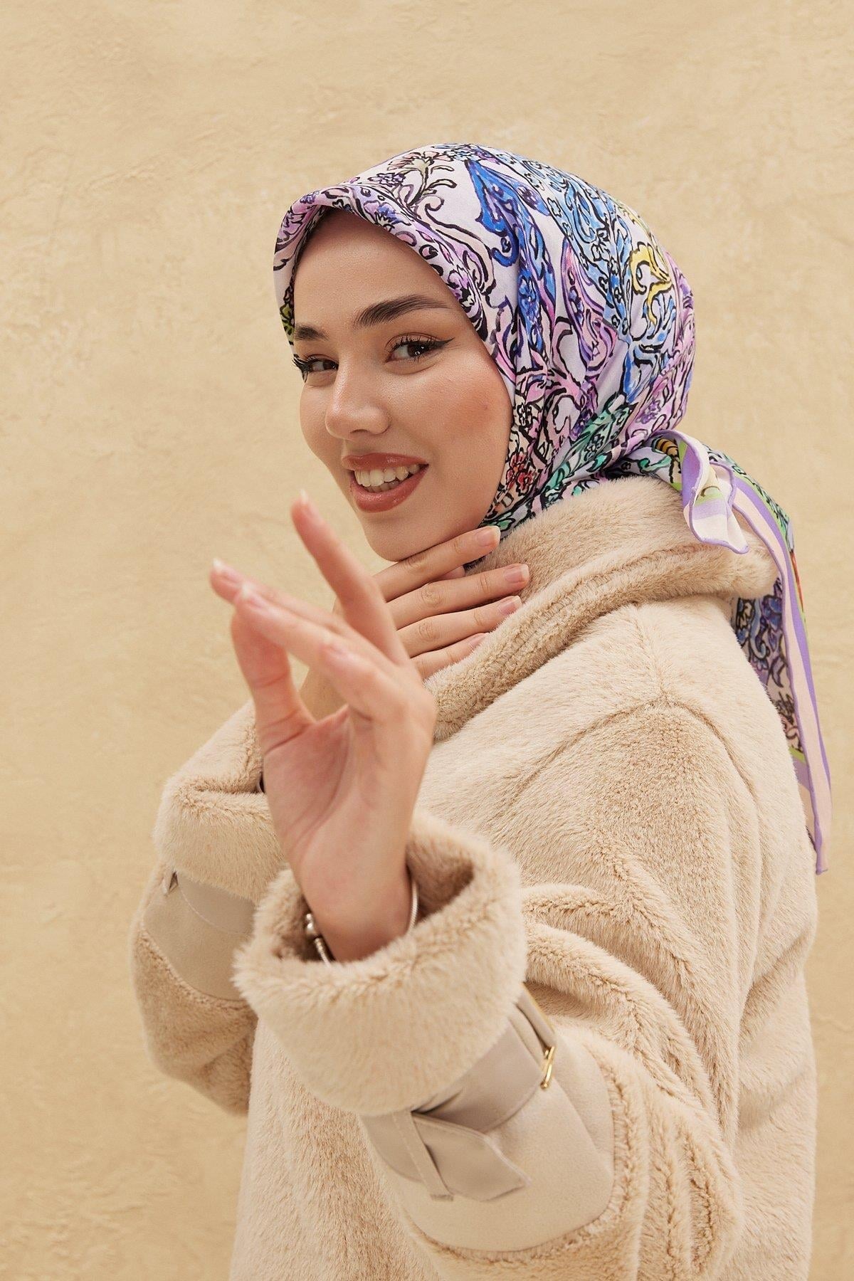 Silk Home Organik Pamuk İpek Eşarp 79010-07