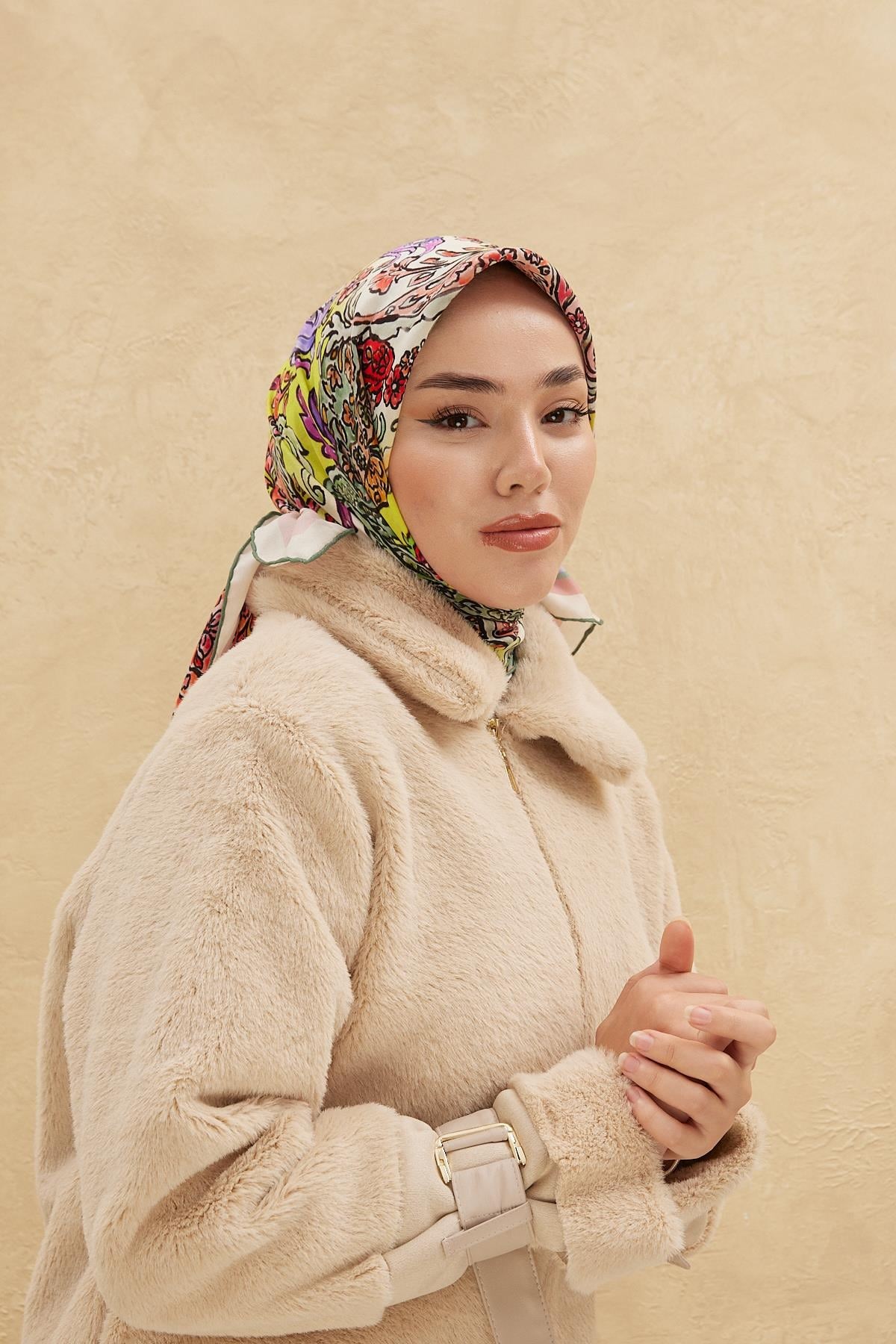 Silk Home Organik Pamuk İpek Eşarp 79010-06