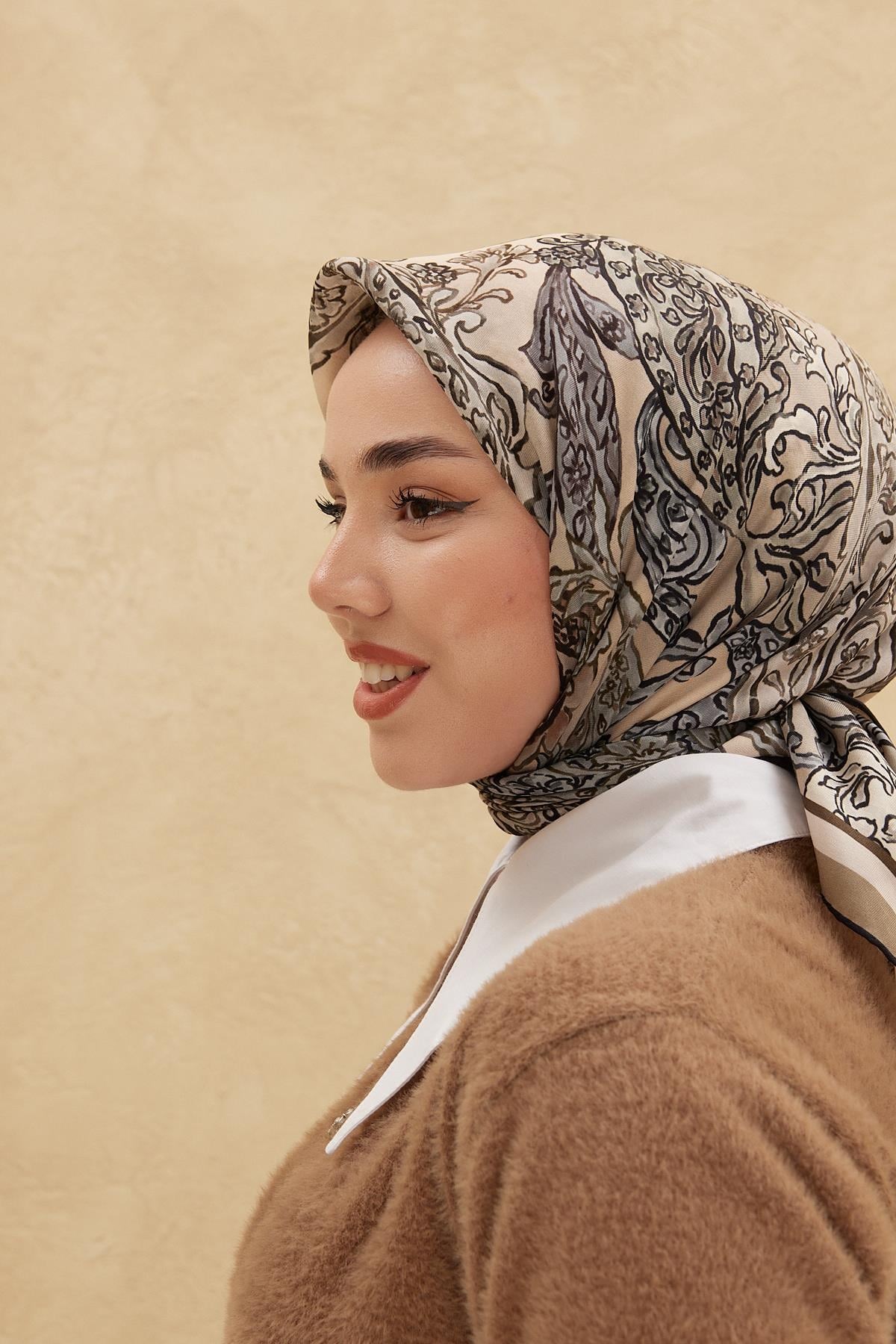 Silk Home Organik Pamuk İpek Eşarp 79010-02