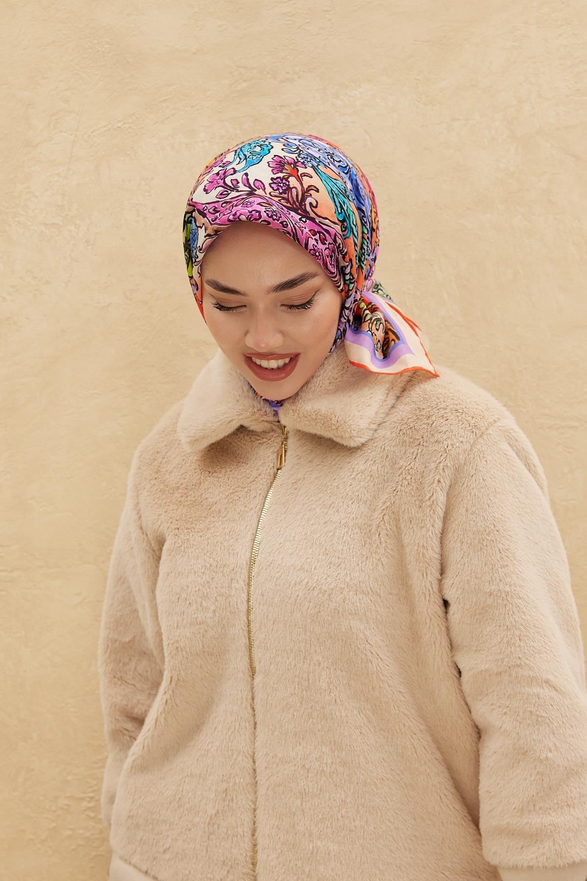 Silk Home Organik Pamuk İpek Eşarp 79010-08