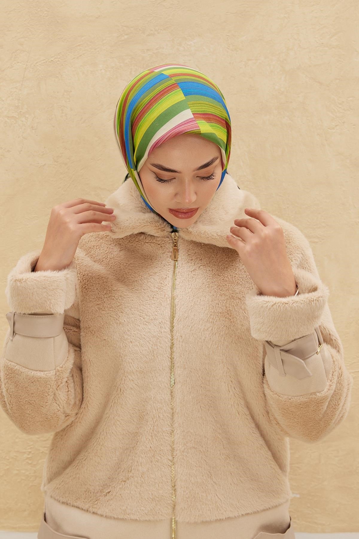 Silk Home Organik Pamuk İpek Eşarp 79011-14