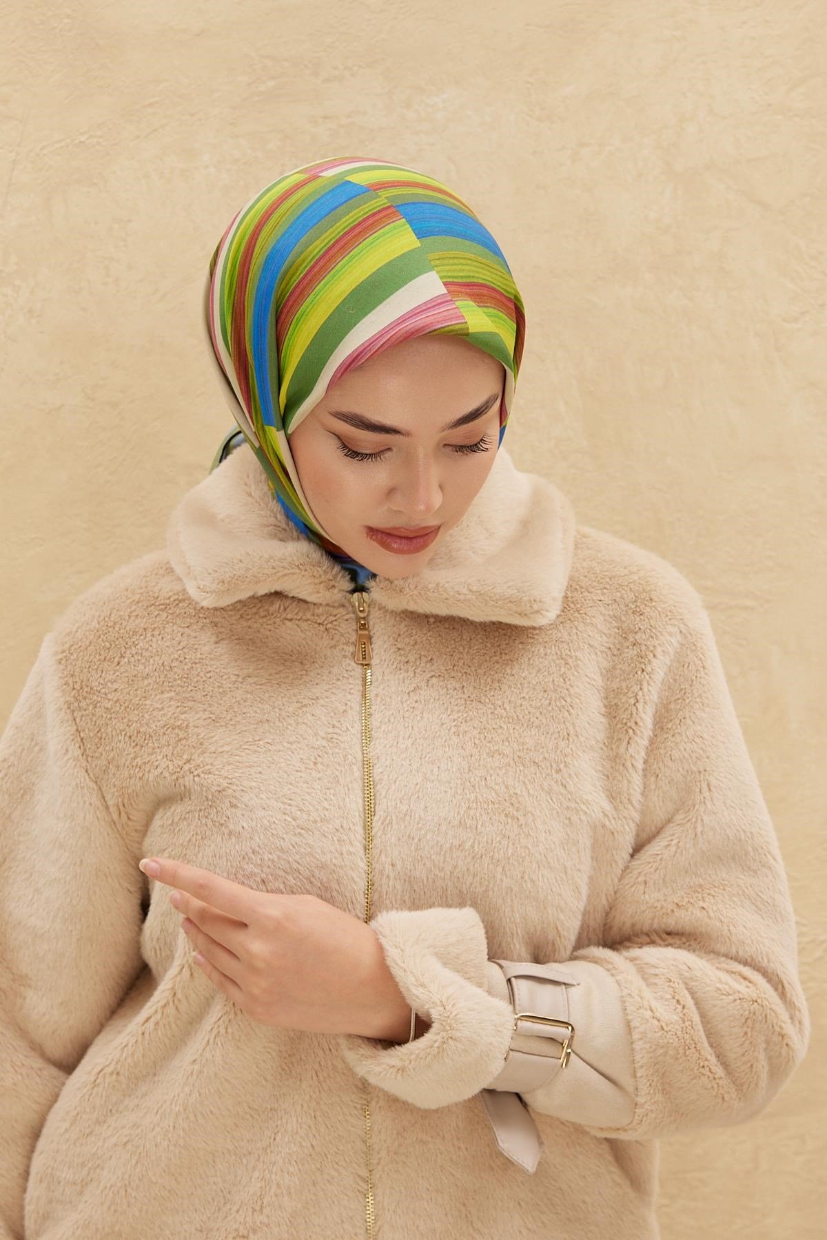 Silk Home Organik Pamuk İpek Eşarp 79011-14