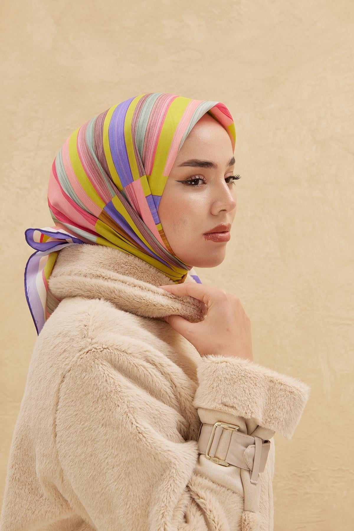 Silk Home Organik Pamuk İpek Eşarp 79011-07