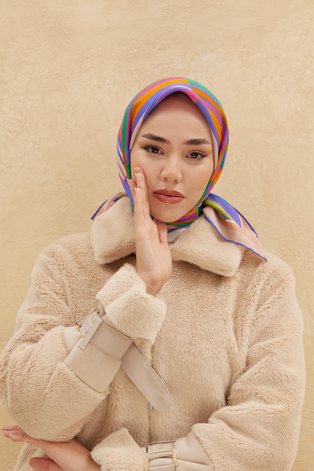 Silk Home Organik Pamuk İpek Eşarp 79011-05