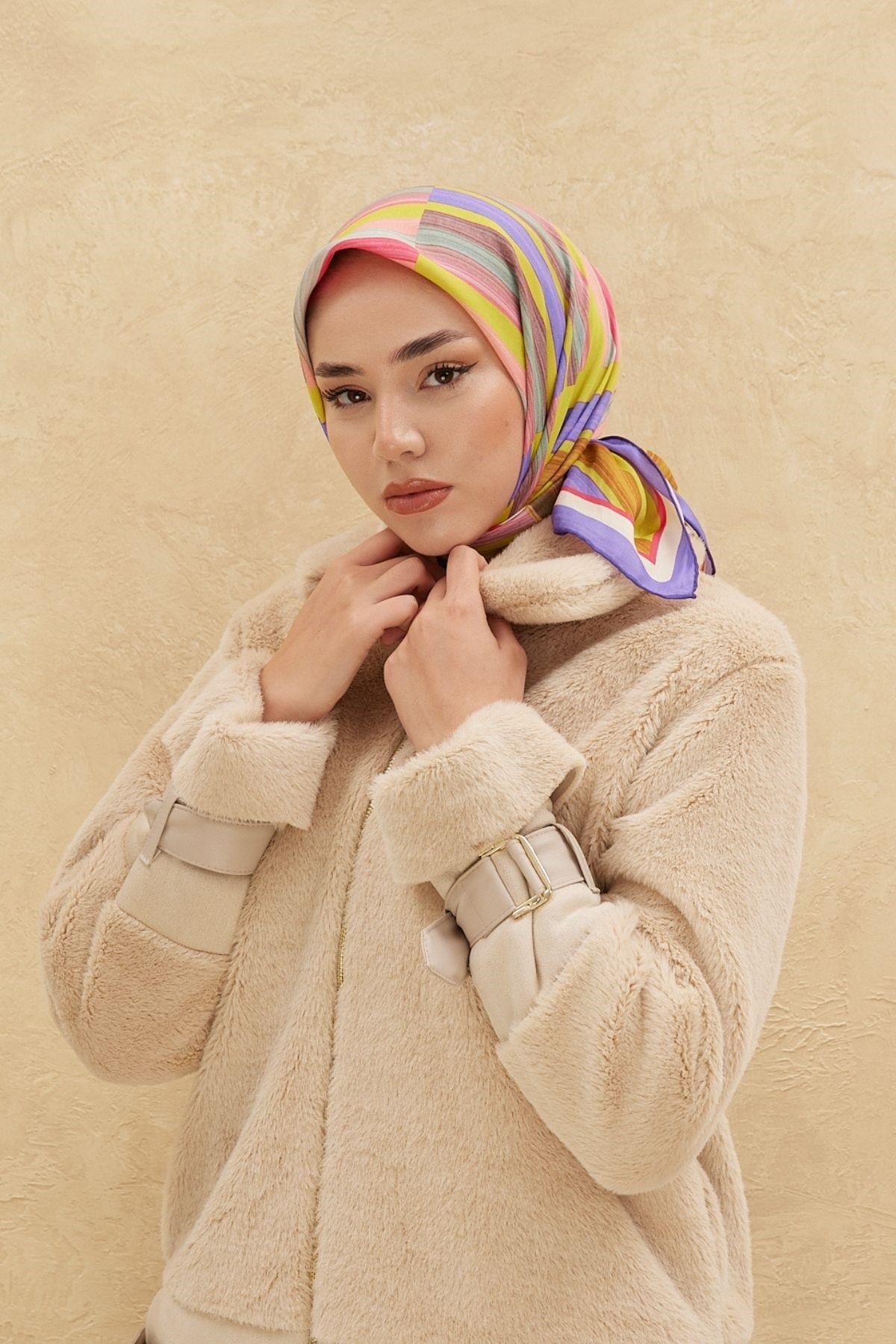 Silk Home Organik Pamuk İpek Eşarp 79011-07