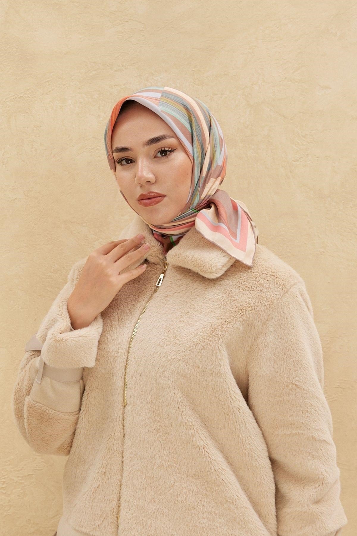 Silk Home Organik Pamuk İpek Eşarp 79011-03